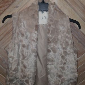JACK XS Soft Faux Fur Vest